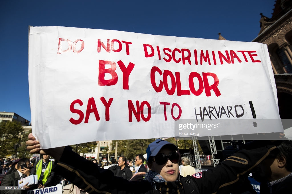 Harvard diversity sign 2